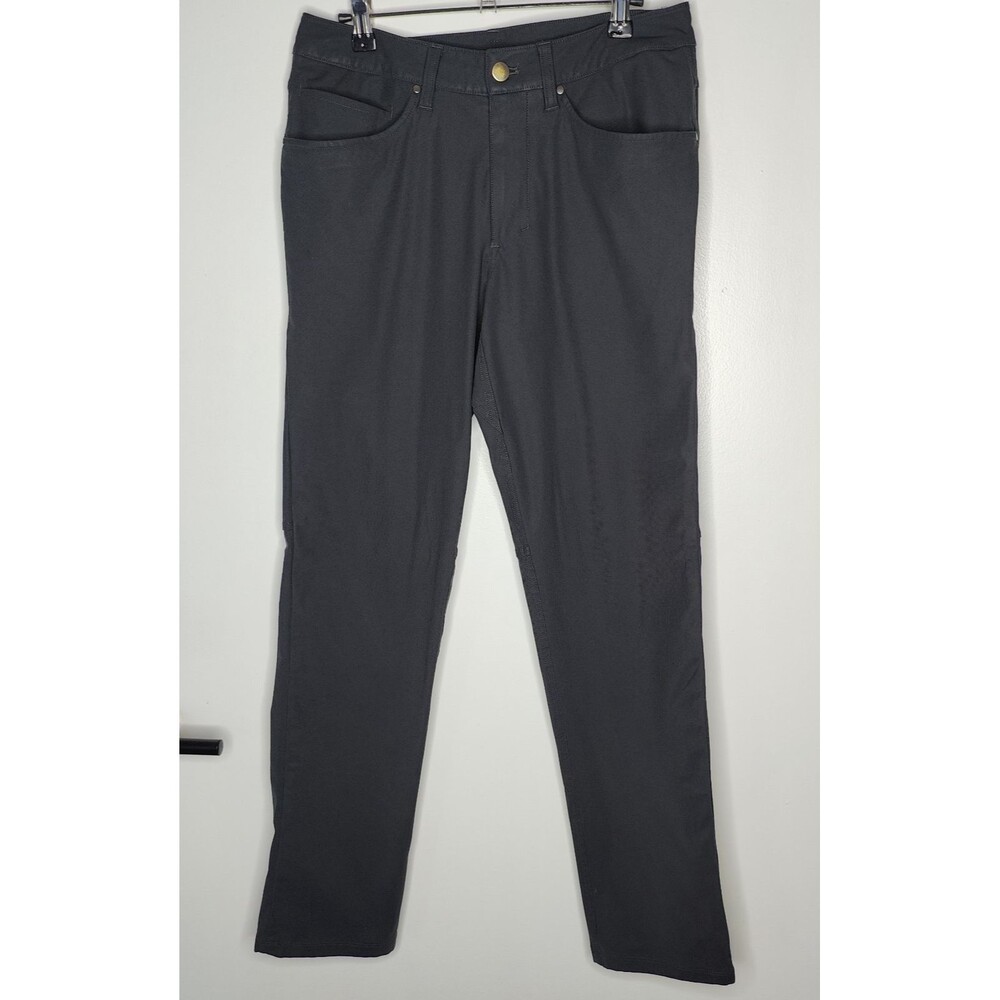 Lululemon ABC Classic-Fit Pant Size 28x30 (Tag 29) Warpstreme Black M5967S